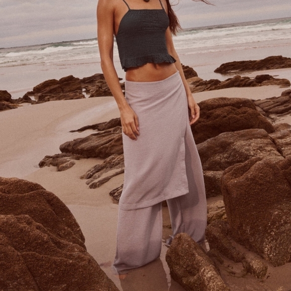 NWT Zara Sarong Pants, Size S - Picture 3 of 11